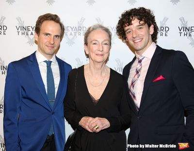 Ryan Spahn, Kathleen Chalfant and Michael Urie  Photo