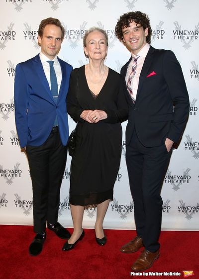 Ryan Spahn, Kathleen Chalfant and Michael Urie  Photo