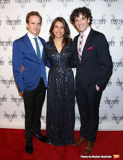 Ryan Spahn, Sarah Stern and Michael Urie  Photo