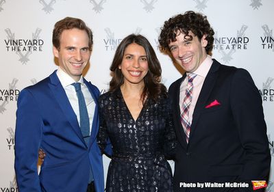 Ryan Spahn, Sarah Stern and Michael Urie  Photo