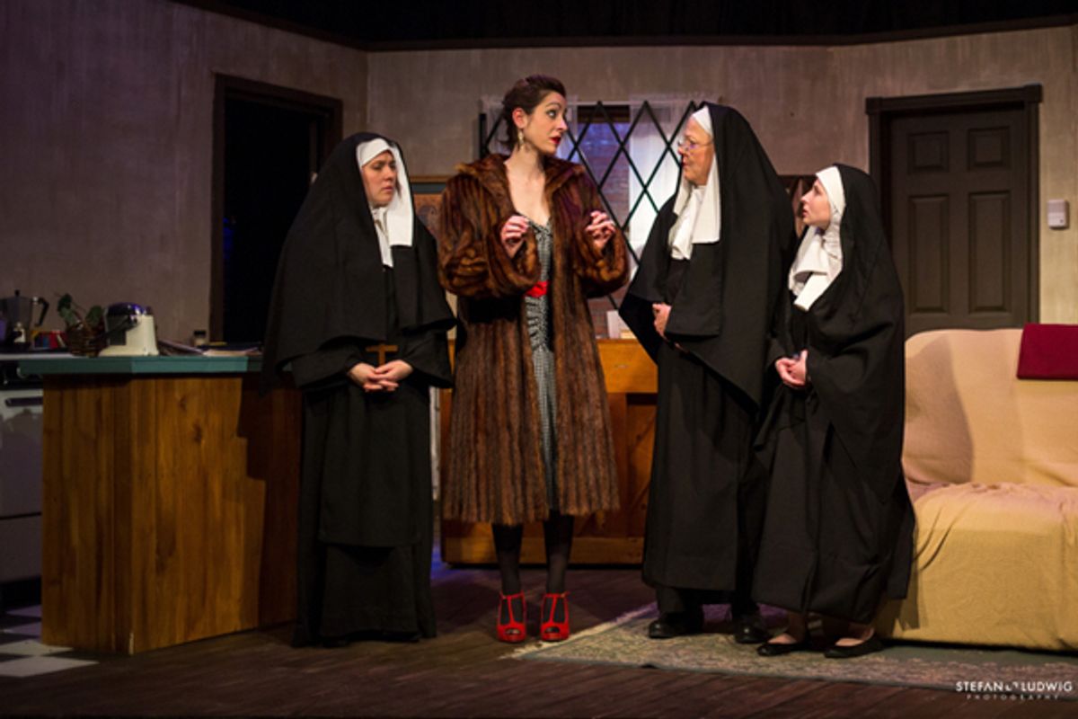 Lisa Sember, Maura Nolan, Virginia Brannon, Erica Lorenzetti at 