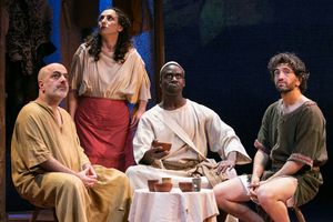 Dana Haqjoo, Antonia Davies, Leon Stewart and Greg Barnett Photo