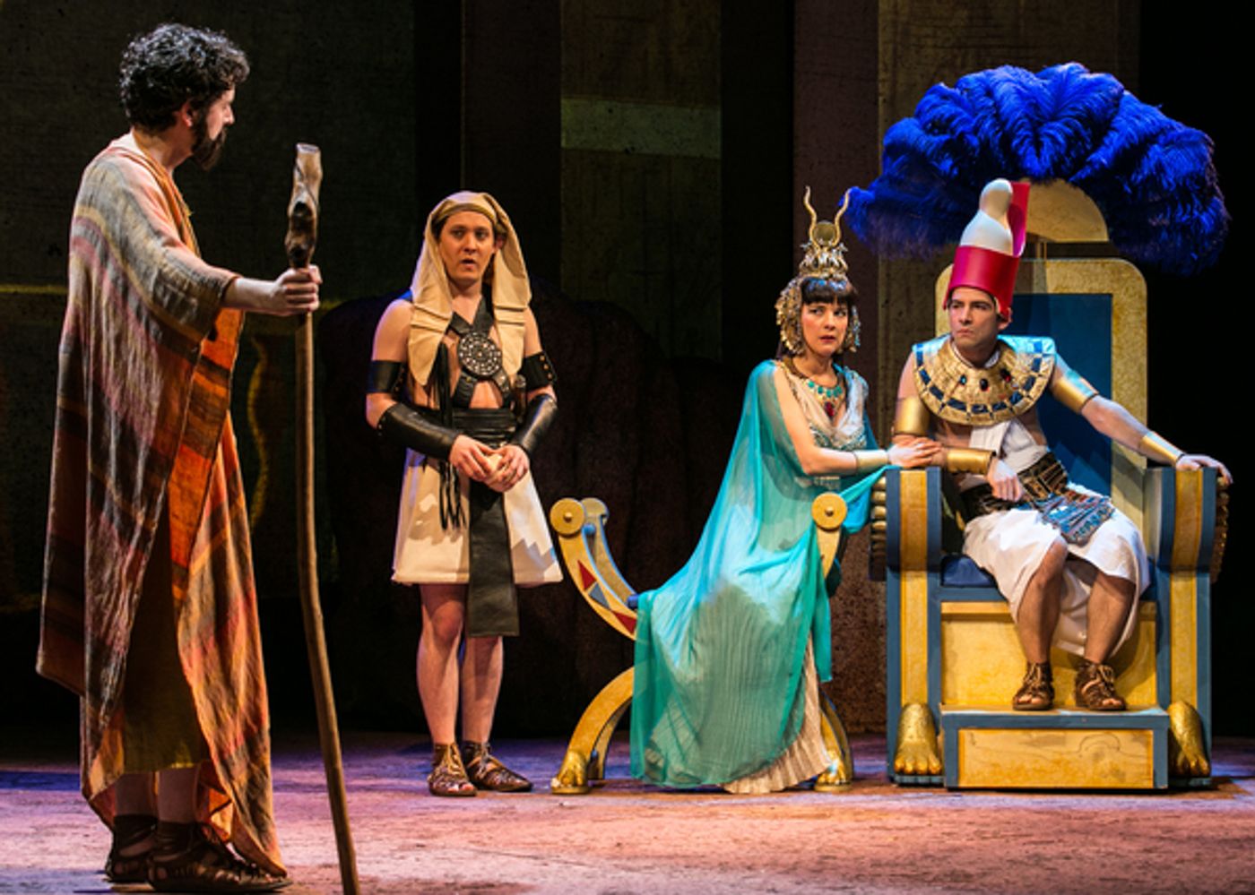 Photo Flash: New Look at NOTMOSES, Opening Tonight at  Arts Theatre  Image