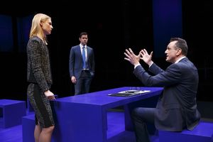 Claire Danes, John Krasinski, and Hank Azaria @ BroadwayWorld Claire Danes, John Krasinski, and Hank Azaria Photo