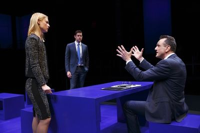 Claire Danes, John Krasinski, and Hank Azaria Photo