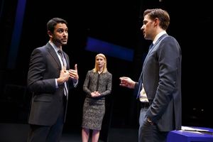Sanjit De Silva, Claire Danes, and John Krasinski @ BroadwayWorld Sanjit De Silva, Claire Danes, and John Krasinski Photo