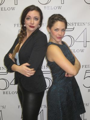 Desi Oakley and Laurie Veldheer as ''Princess Anna'' and ''Queen Elsa'' Photo