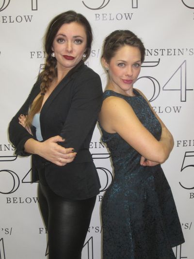 Desi Oakley and Laurie Veldheer as ''Princess Anna'' and ''Queen Elsa'' Photo