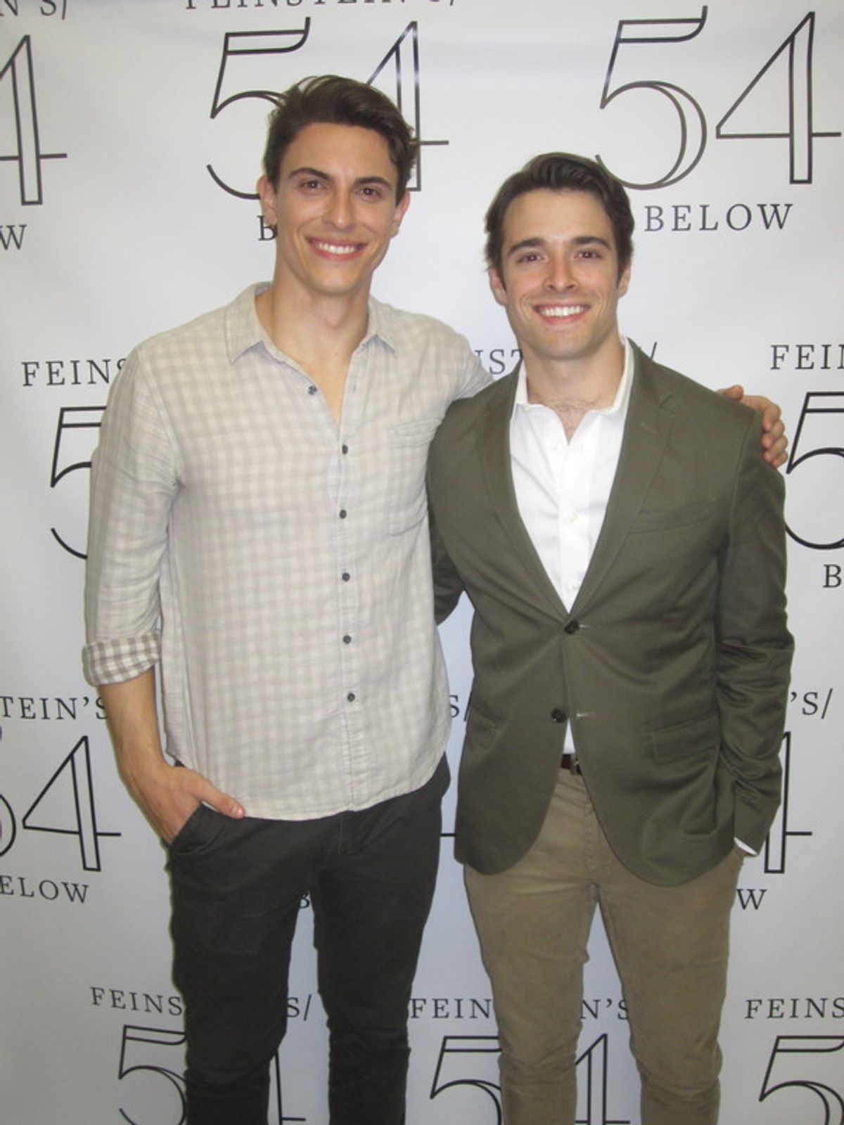 Guest Princes Derek Klena and Corey Cott at 