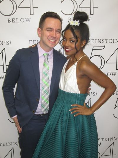 Adrienne Warren as ''Tiana'' and her ''Fairy GodÂ­Fairy'' Benjamin Rauhala Photo