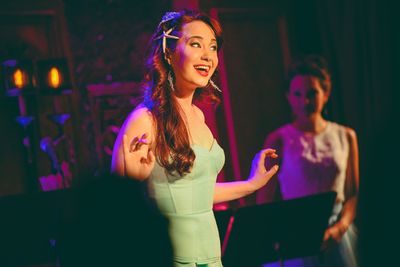 Sierra Boggess during ''Join The Party'' Photo