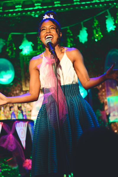 Adrienne Warren sings ''Almost There'' Photo