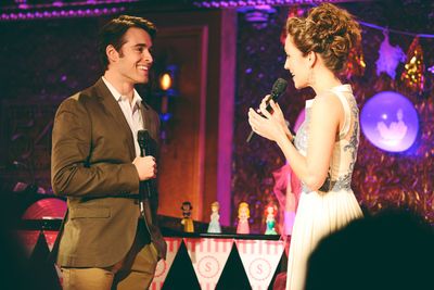 Corey Cott and Laura Osnes sing 'Out of the Darkness' from EVER AFTER Photo