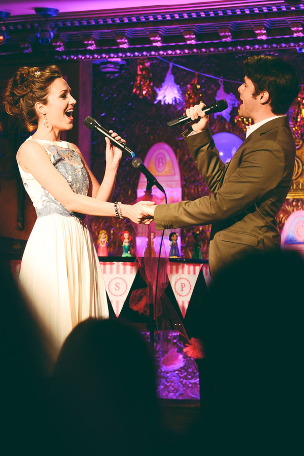 Corey Cott and Laura Osnes sing 'Out of the Darkness' from EVER AFTER at 
