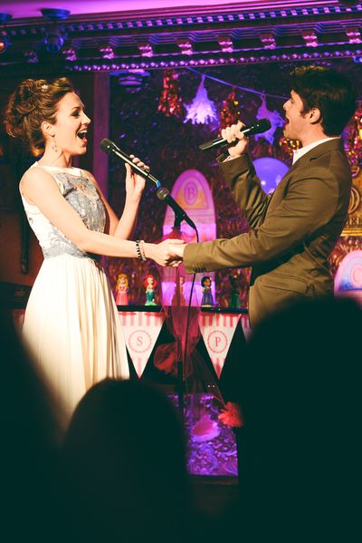 Corey Cott and Laura Osnes sing 'Out of the Darkness' from EVER AFTER Photo