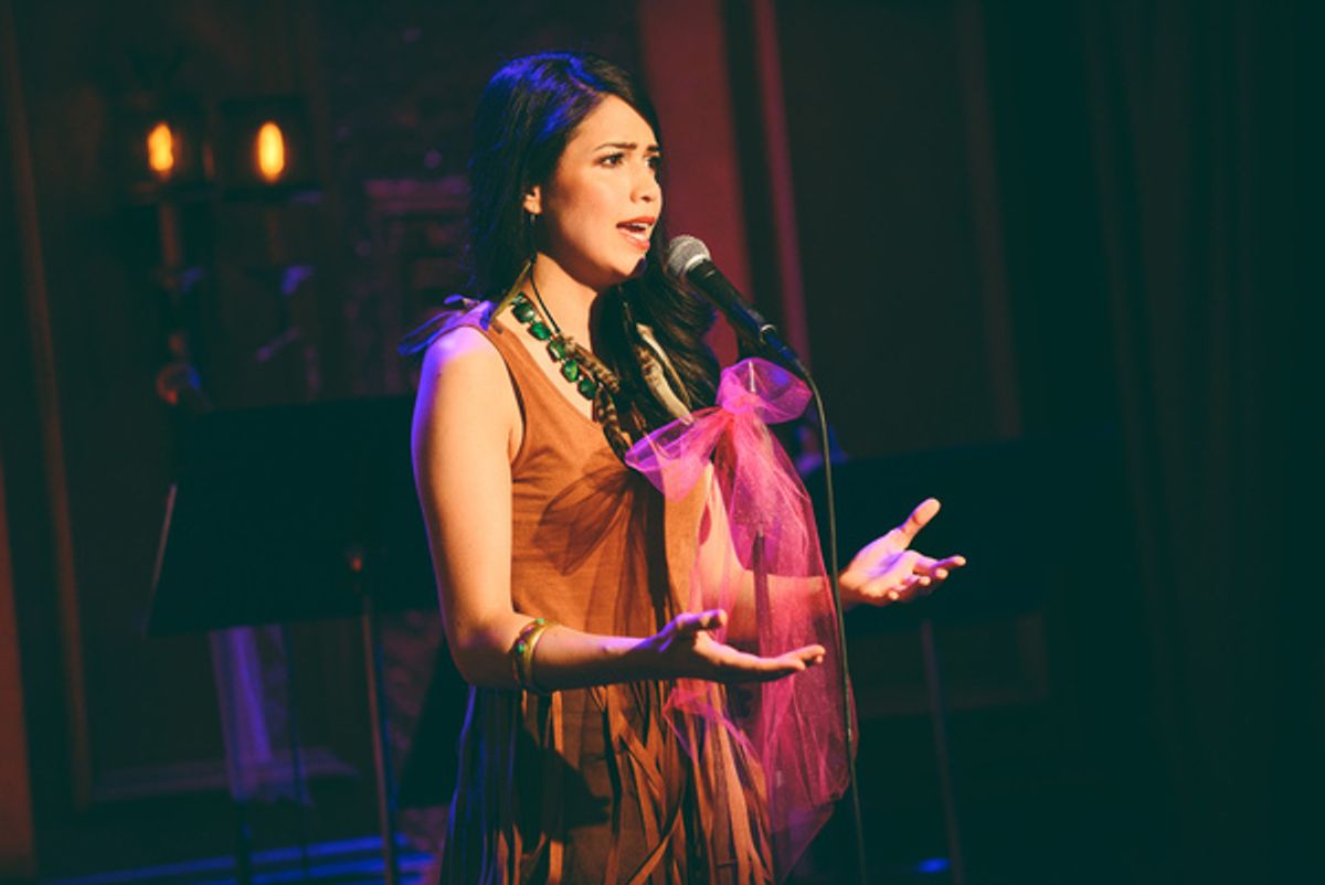 Arielle Jacobs sings 'Colors of the Wind' at 