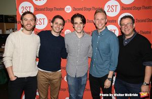 Danny Mefford, Benj Pasek, Steven Levenson, Justin Paul and Michael Grief  Photo