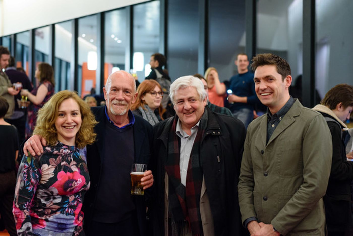 Photo Flash: THE NAP Celebrates Opening at the Crucible with Jack O'Connell, John Astley and More  Image