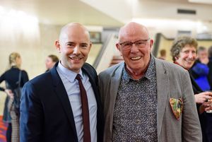 Daniel Evans and Richard Wilson Photo