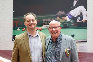 Richard Bean and Richard Wilson Photo