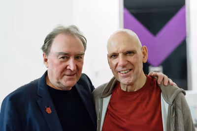 Dermot Crowley and Chris Brailsford Photo