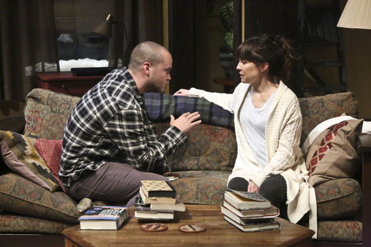 Stephen Louis Grush and Rebecca Pidgeon at 