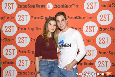 Laura Dreyfuss and Ben Platt  Photo