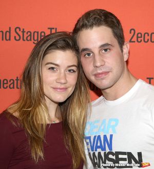 Laura Dreyfuss and Ben Platt @ BroadwayWorld Laura Dreyfuss and Ben Platt Photo