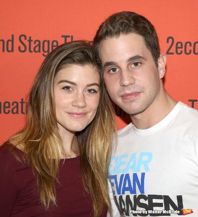 Laura Dreyfuss and Ben Platt  Photo