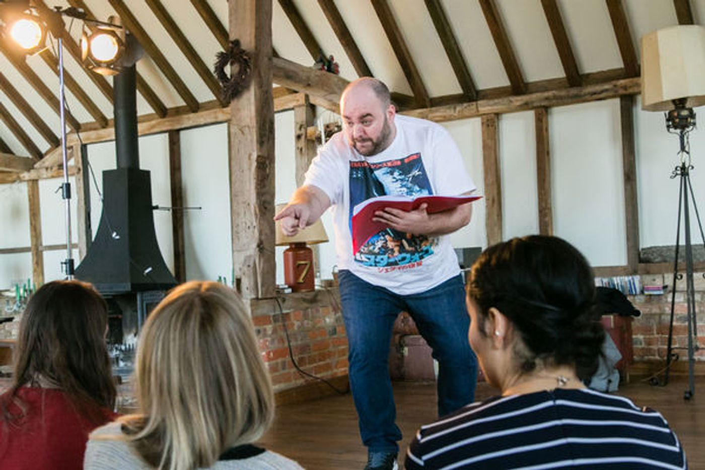 Photo Flash: First Look at Alastair Whatley, Graeme Brookes and More in Rehearsals for INVINCIBLE  Image