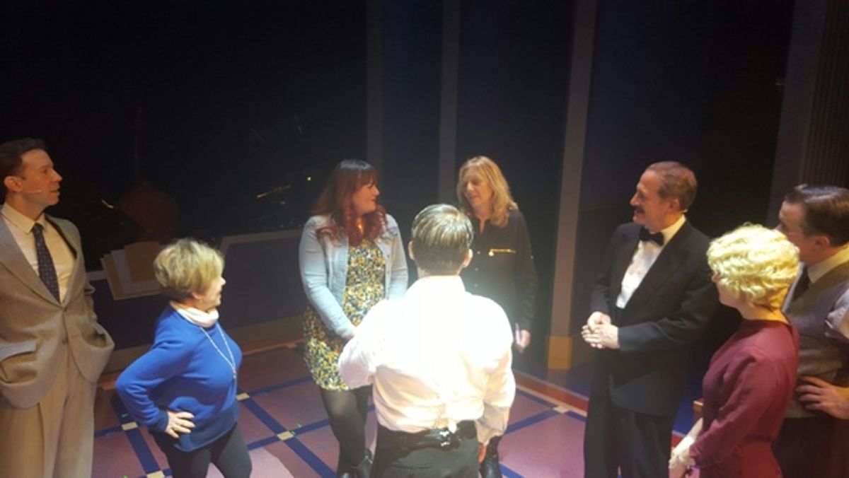 Jeremy Benton, Ricki Kane Larimer (Producer), Kelly Mack, Robert Creighton, Patricia Cagney Mack, Bruce Sabath, Ellen Zolezzi, Josh Walden at 