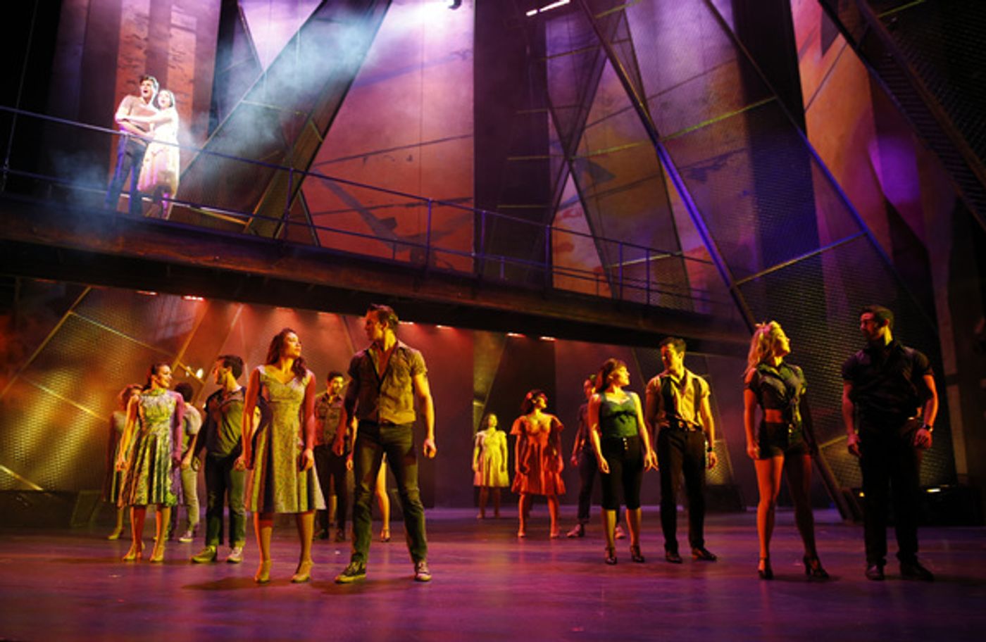 Photo Flash: First Look at Paramount Theatre's Sweeping WEST SIDE STORY  Image