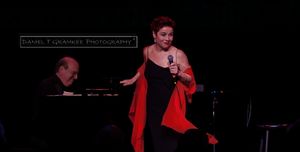 Christine Andreas & Martin Silvestri take the RRAZZ ROOM stage, © Daniel T Gramkee @ BroadwayWorld Christine Andreas & Martin Silvestri take the RRAZZ ROOM stage, © Daniel T Gramkee Photo