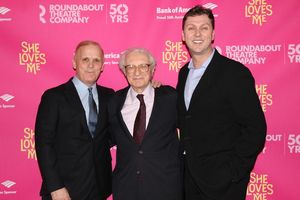 Scott Ellis, Sheldon Harnick and Warren Carlyle Photo