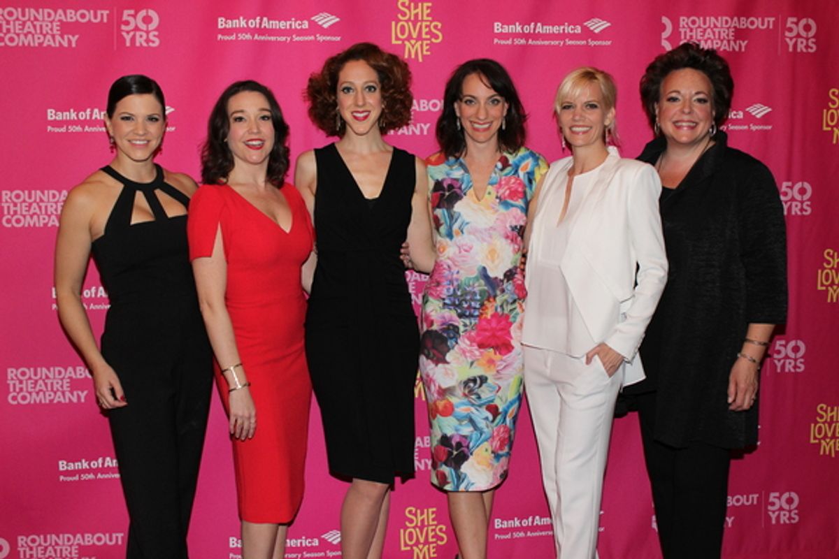 Sara Edwards, Cameron Adams, Alison Cimmet, Laura Shoop, Jenifer Foote and Gina Ferrall at 