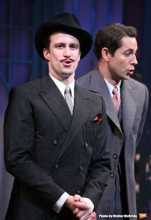 Gavin Creel and Zachary Levi @ BroadwayWorld Gavin Creel and Zachary Levi Photo