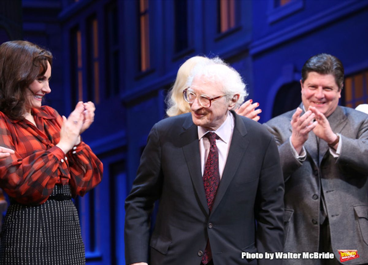 Laura Benanti, Sheldon Harnick, Michael McGrath  at 