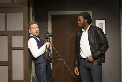 Kenneth Branagh and Marcus Fraser Photo