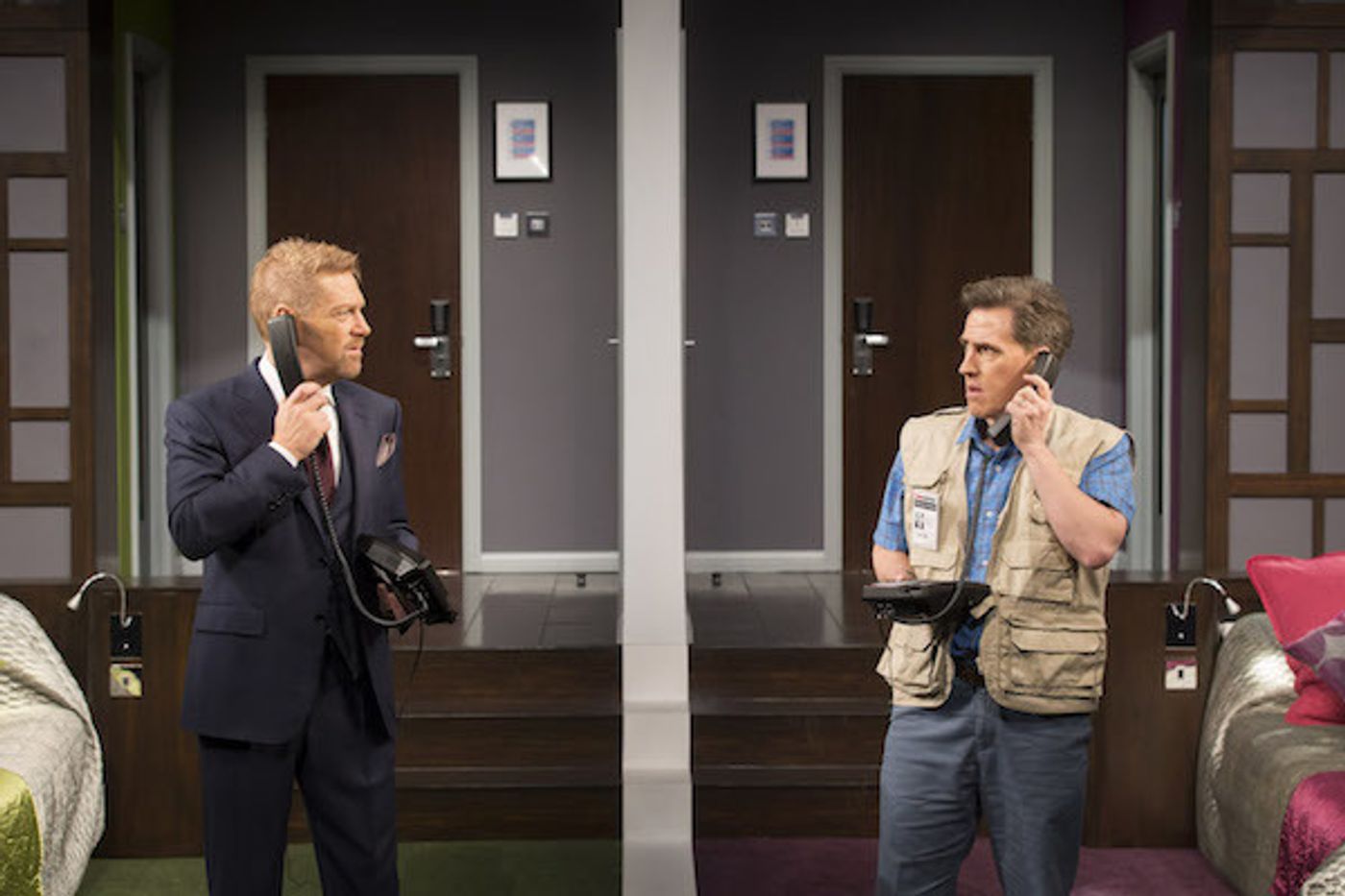 Photo Flash: Kenneth Branagh and Rob Brydon's THE PAINKILLER Opens at Garrick Theatre  Image