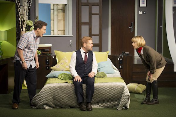 Rob Brydon, Kenneth Branagh and Claudie Blakley Photo