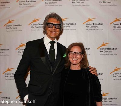 Tommy Tune & Barbara S. Davis, COO The Actors Fund Photo