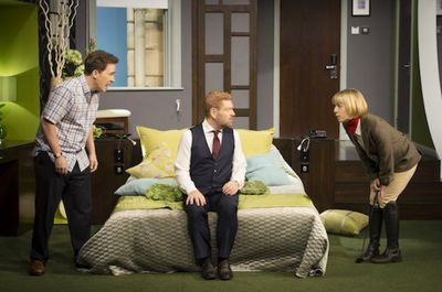 Rob Brydon, Kenneth Branagh and Claudie Blakley. Photo Credit: Johan Persson Photo