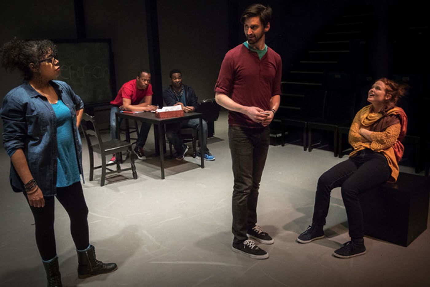 Photo Flash: First Look at 'WE ARE PROUD TO PRESENT...' at Artists Rep  Image