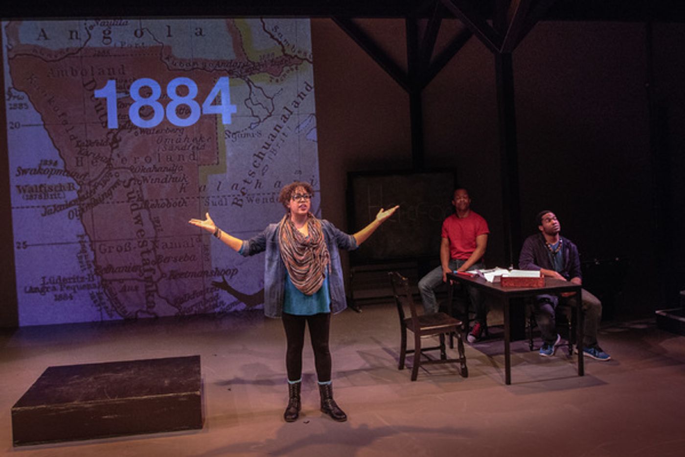 Photo Flash: First Look at 'WE ARE PROUD TO PRESENT...' at Artists Rep  Image