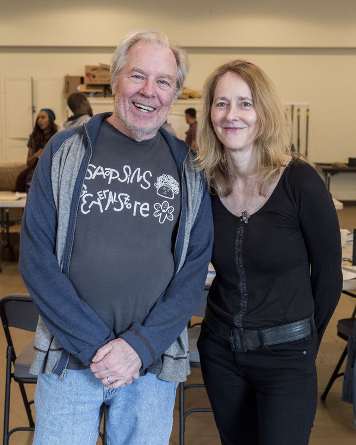 Michael McKean and  Jo Bonney at 