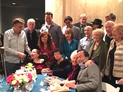 Entertainment Elite gather around Ms. Patricia Morison for her 101st Birthday Photo
