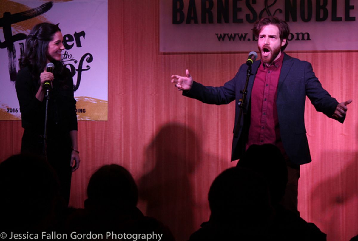 Samantha Massell and Ben Rappaport at 