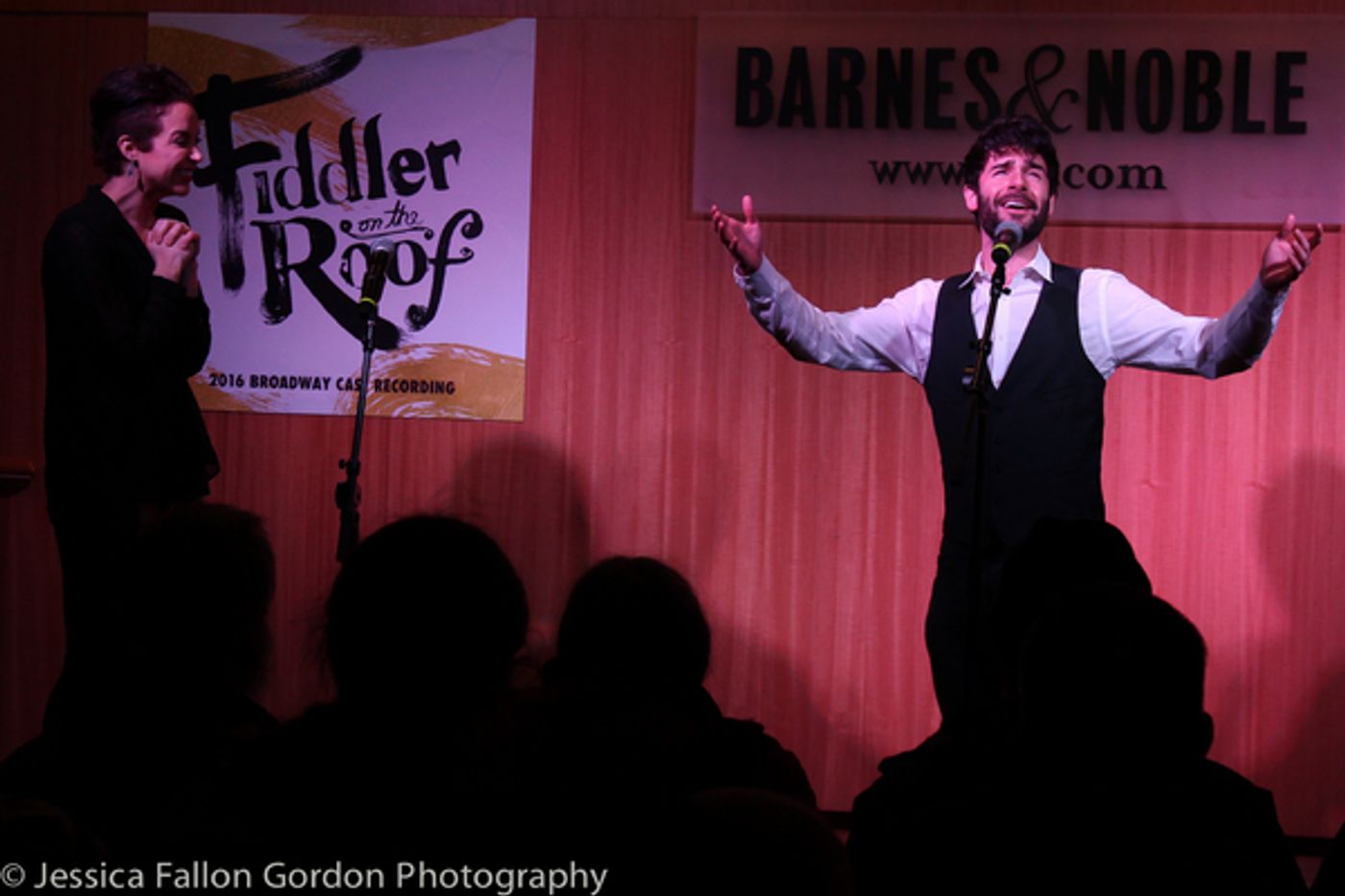 Photo Coverage: Broadway's FIDDLER ON THE ROOF Celebrates Cast Recording at Barnes & Noble  Image