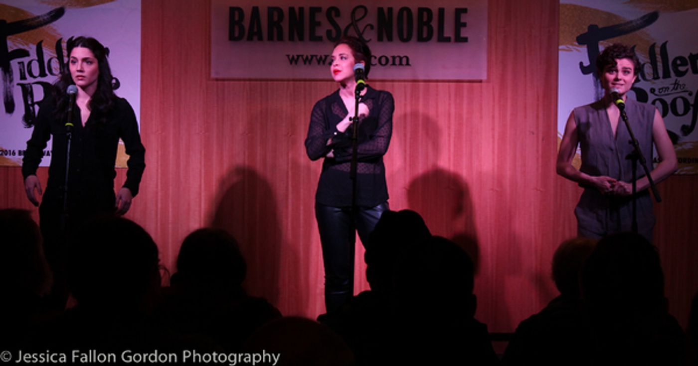 Photo Coverage: Broadway's FIDDLER ON THE ROOF Celebrates Cast Recording at Barnes & Noble  Image