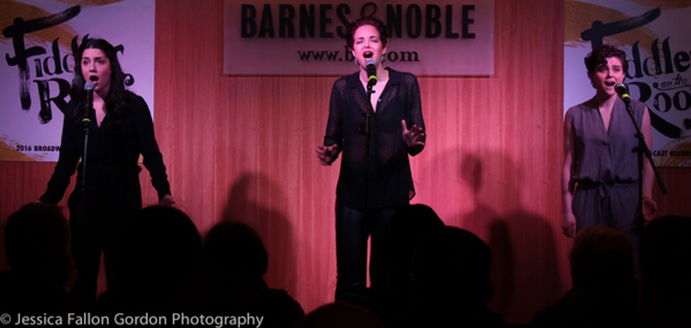 Photo Coverage: Broadway's FIDDLER ON THE ROOF Celebrates Cast Recording at Barnes & Noble  Image
